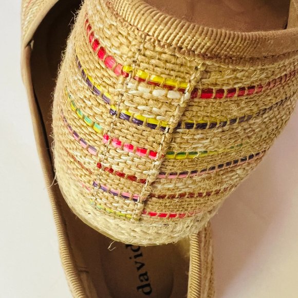DAVID TATE Women's Slip-On Espadrille "Paradise" NWOT Size 10 1/2 - Picture 5 of 9
